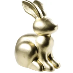 DecoWoerner Decoración De Animales|Decoración De Pascua>Figura Decorativa Conejo De Pascua Dorado, 50 Cm