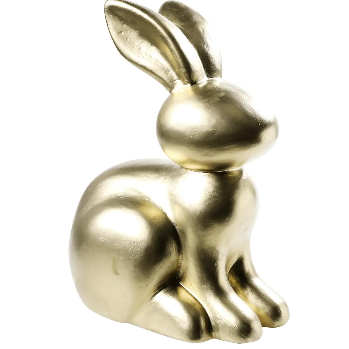 DecoWoerner Decoración De Animales|Decoración De Pascua>Figura Decorativa Conejo De Pascua Dorado, 50 Cm