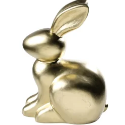 DecoWoerner Decoración De Animales|Decoración De Pascua>Figura Decorativa Conejo De Pascua Dorado, 50 Cm