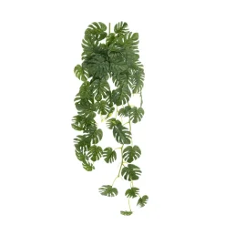 DecoWoerner Decoración De Verano|Plantas Colgantes>Filo Artificial Percha Con Palo 85 Cm