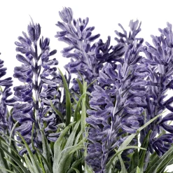 DecoWoerner Plantas De Interior|Flores Artificiales>Flor Artificial De Lavanda En Maceta De Papel 20 Cm