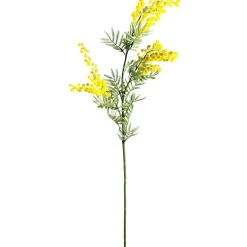 DecoWoerner Decoración De Primavera|Flores Artificiales>Flor Artificial Mimosa 84 Cm Amarilla
