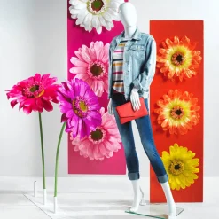 DecoWoerner Decoración De Primavera|Cabezas De Flores Artificiales><noscript><img width=