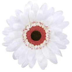 DecoWoerner Decoración De Primavera|Cabezas De Flores Artificiales>Flor De Gerbera Gigante Artificial,
