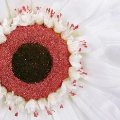 DecoWoerner Decoración De Primavera|Cabezas De Flores Artificiales>Flor De Gerbera Gigante Artificial,