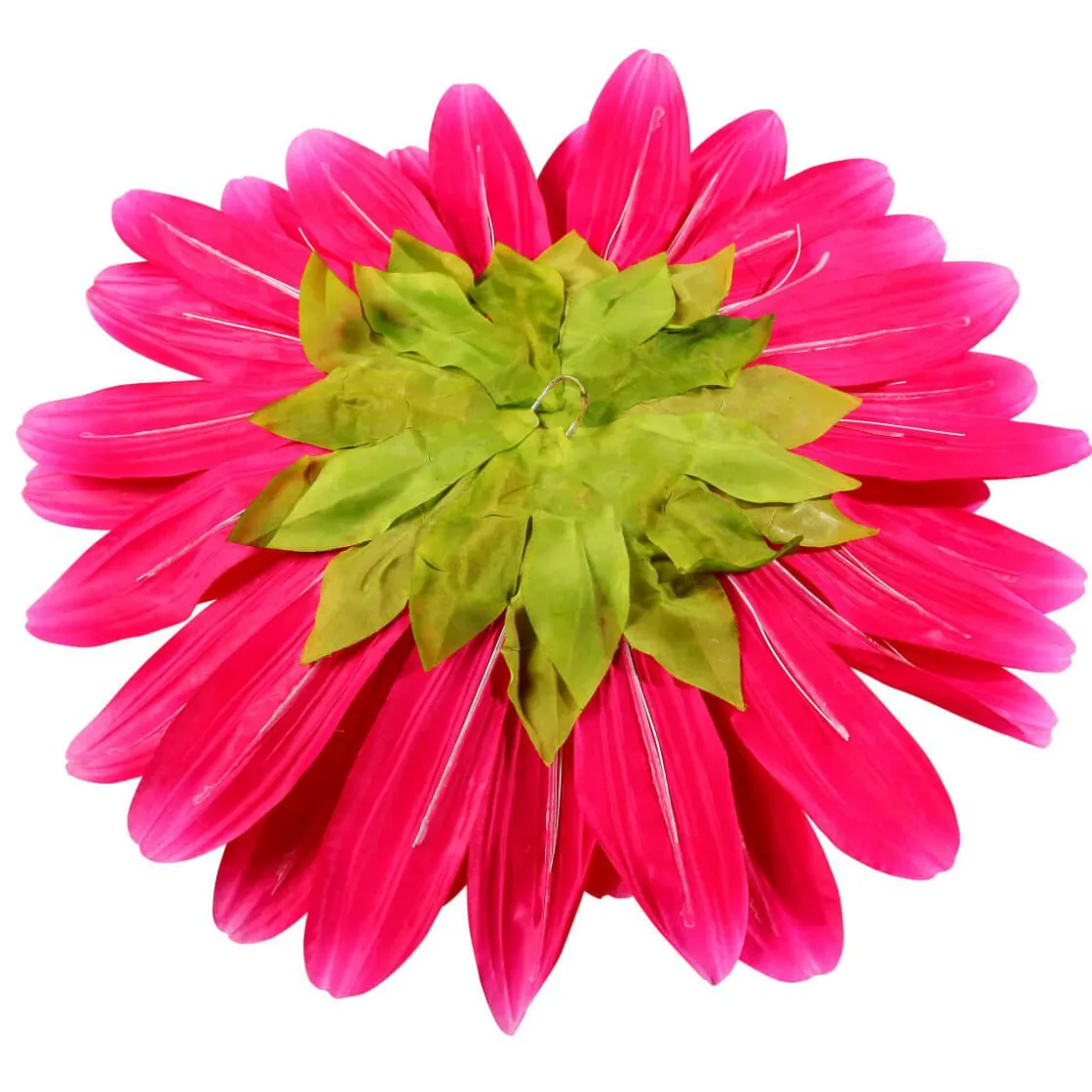 DecoWoerner Decoración De Primavera|Cabezas De Flores Artificiales>Flor De Gerbera Gigante Artificial, Ø 45 Cm, Color Fucsia