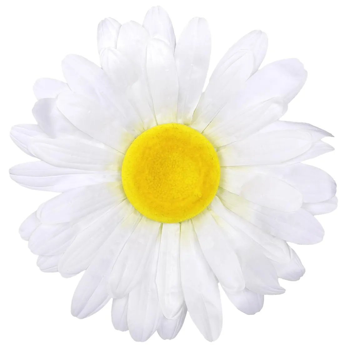 DecoWoerner Decoración De Primavera|Cabezas De Flores Artificiales>Flor De Margarita Gigante Blanca, Ø 55 Cm
