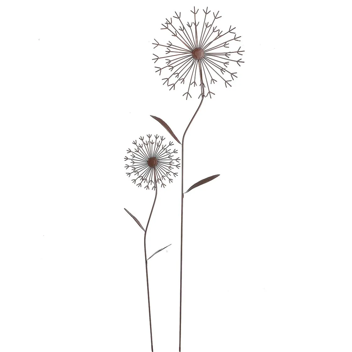 DecoWoerner Decoración De Verano|Decoración De Primavera>Flor De Metal Decorativa Plug 50 Cm