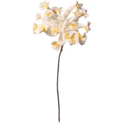 DecoWoerner Decoración De Primavera|Flores Artificiales>Flor De Plástico Frangipani 85 Cm