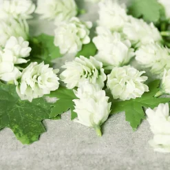 DecoWoerner Decoración Dispersa|Decoración Temática>Flores Artificiales De Lúpulo 30 Unidades