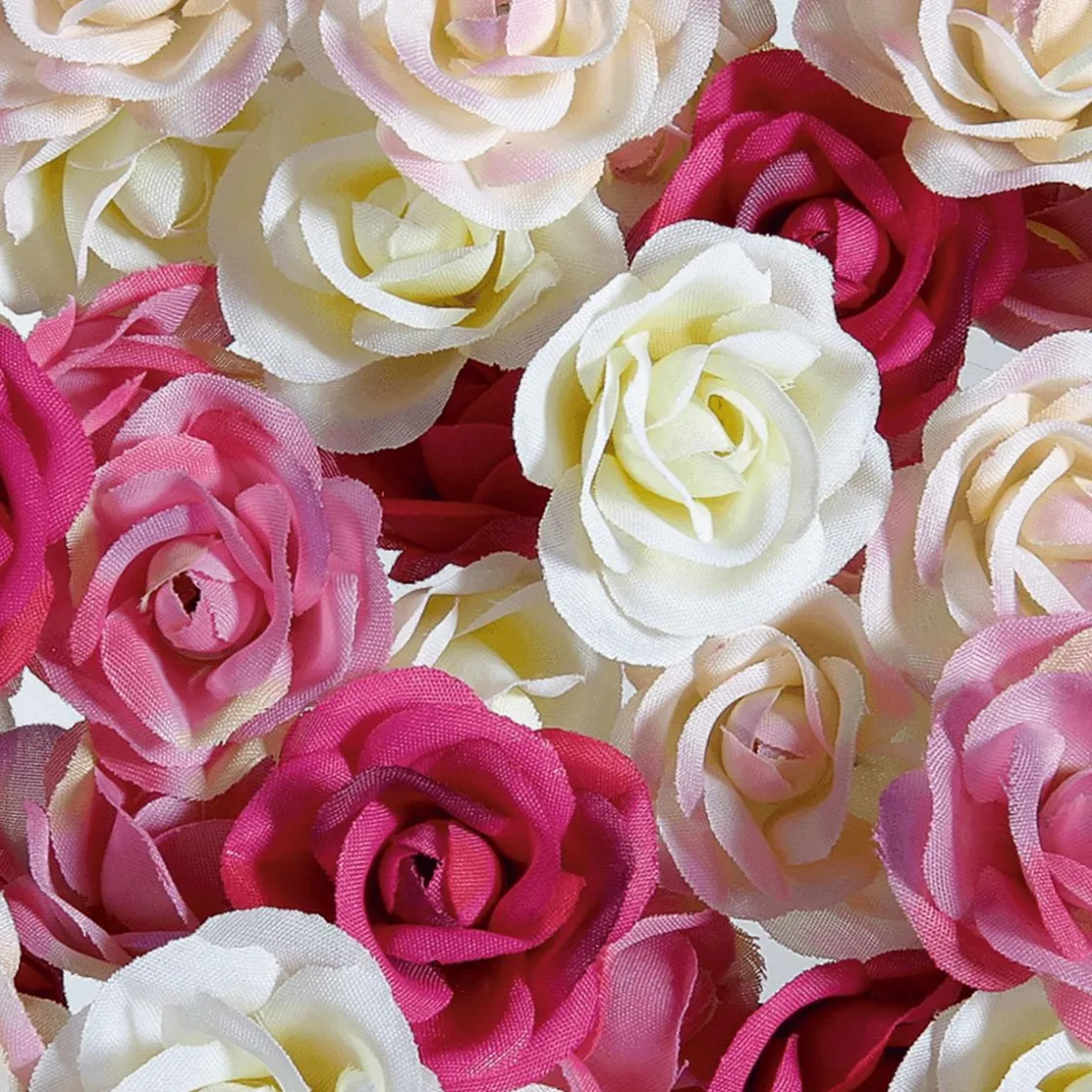 DecoWoerner Decoración Dispersa|Decoración Temática>Flores De Rosas Decorativas Ø 4 Cm
