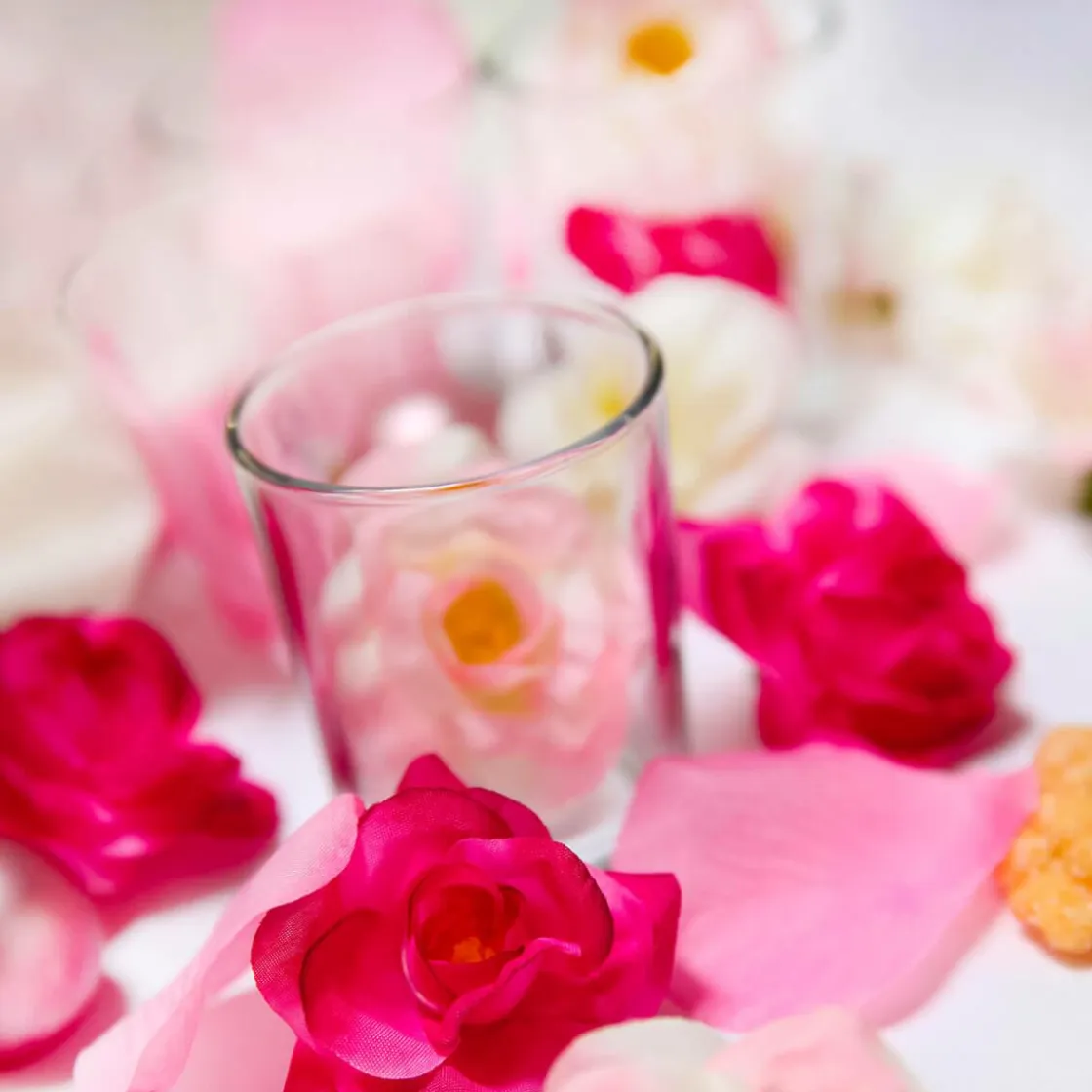 DecoWoerner Decoración Dispersa|Decoración Temática>Flores De Rosas Decorativas Ø 4 Cm