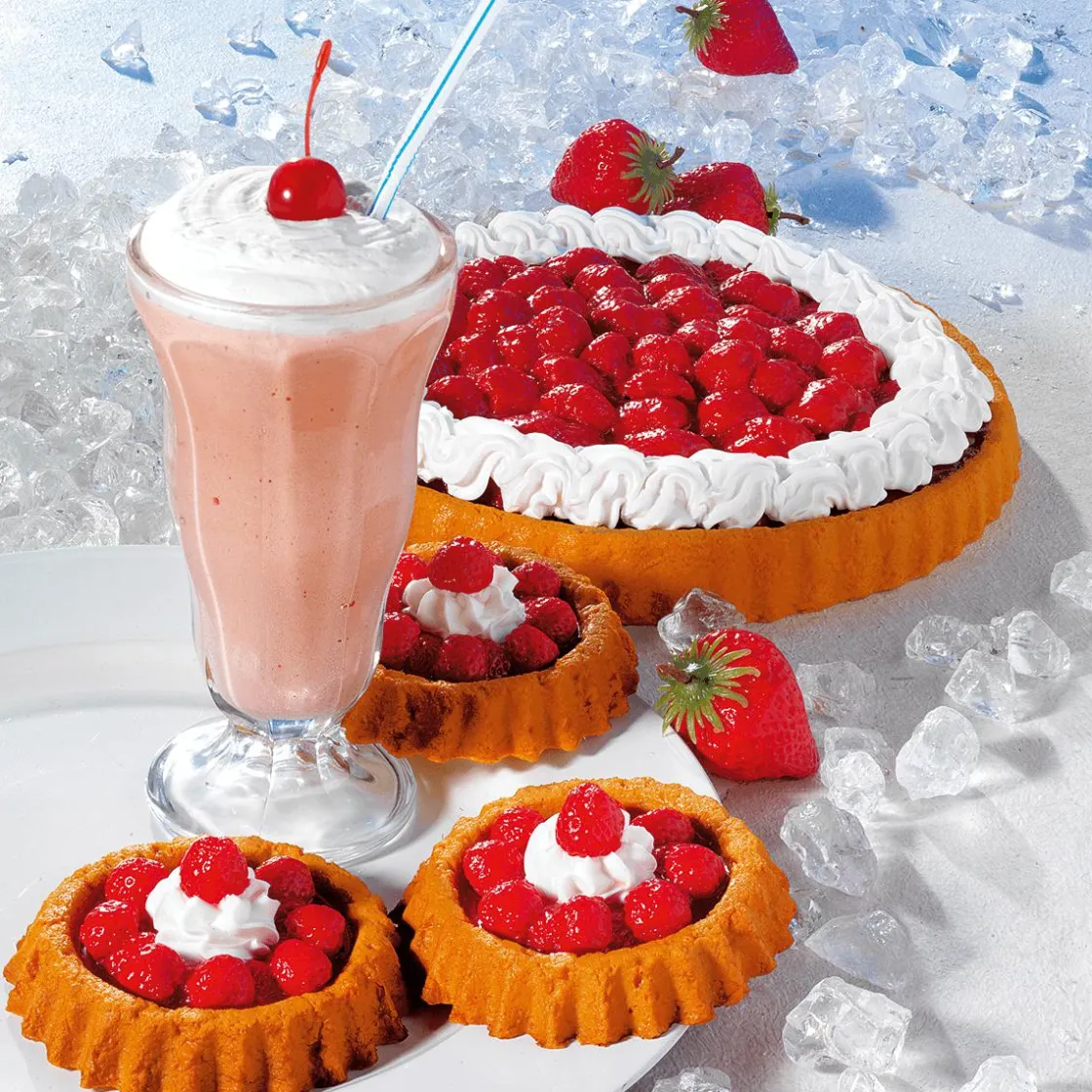 DecoWoerner Frutas>Fresas Alimentos De Imitación 12 Piezas
