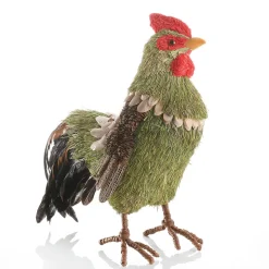 DecoWoerner Decoración De Animales|Decoración De Pascua>Gallo Decorativo De 21 Cm De Altura
