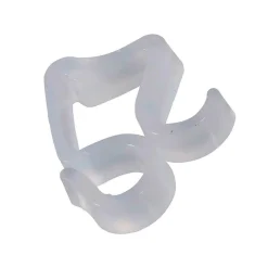 DecoWoerner Ayudas Y Herramientas De Decoración>Gancho De Canaletas Para Cadenas De Luces, 24 Piezas