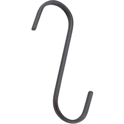 DecoWoerner Perchas|Ayudas Y Herramientas De Decoración>Gancho En Forma De S, Longitud 12 Cm, Percha Antracita Mate