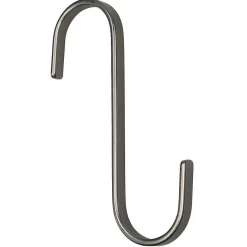 DecoWoerner Perchas|Ayudas Y Herramientas De Decoración>Gancho En Forma De S, Longitud 12 Cm, Percha Antracita Mate