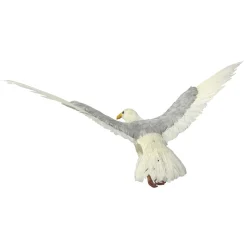 DecoWoerner Decoración De Animales|Decoración De Verano>Gaviota Decorativa Voladora 85 Cm