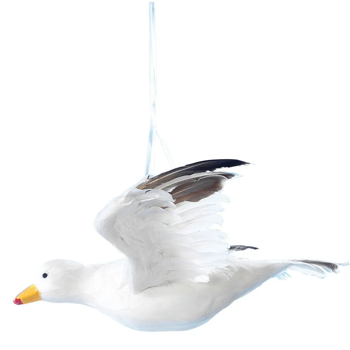 DecoWoerner Decoración De Animales|Decoración De Verano>Gaviota Decorativa Volando, Anchura 43 Cm