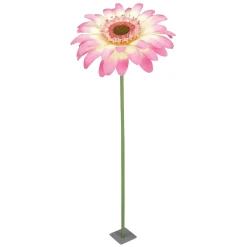 DecoWoerner Decoración De Primavera|Flores Artificiales>Gerbera Gigante Artificial , 120 Cm