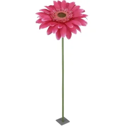 DecoWoerner Decoración De Primavera|Flores Artificiales>Gerbera Gigante Artificial 120 Cm