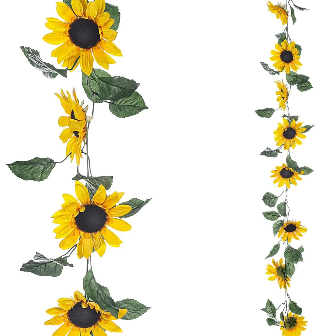 DecoWoerner Decoración De Otoño|Guirnaldas Y Vides>Girasol Artificial Enredadera 10 X 18 X 150 Cm