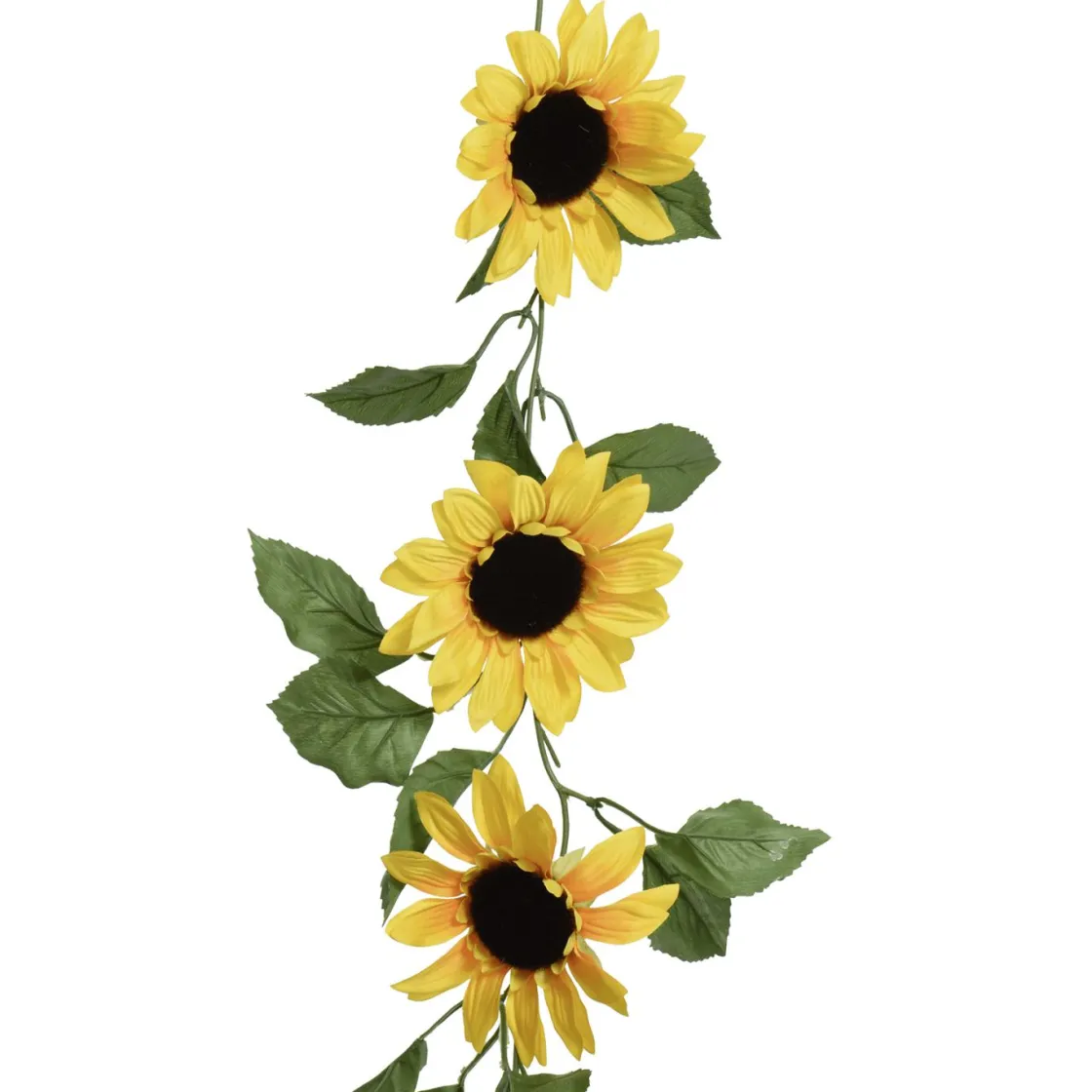 DecoWoerner Decoración De Otoño|Guirnaldas Y Vides>Girasol Artificial Enredadera 10 X 18 X 150 Cm
