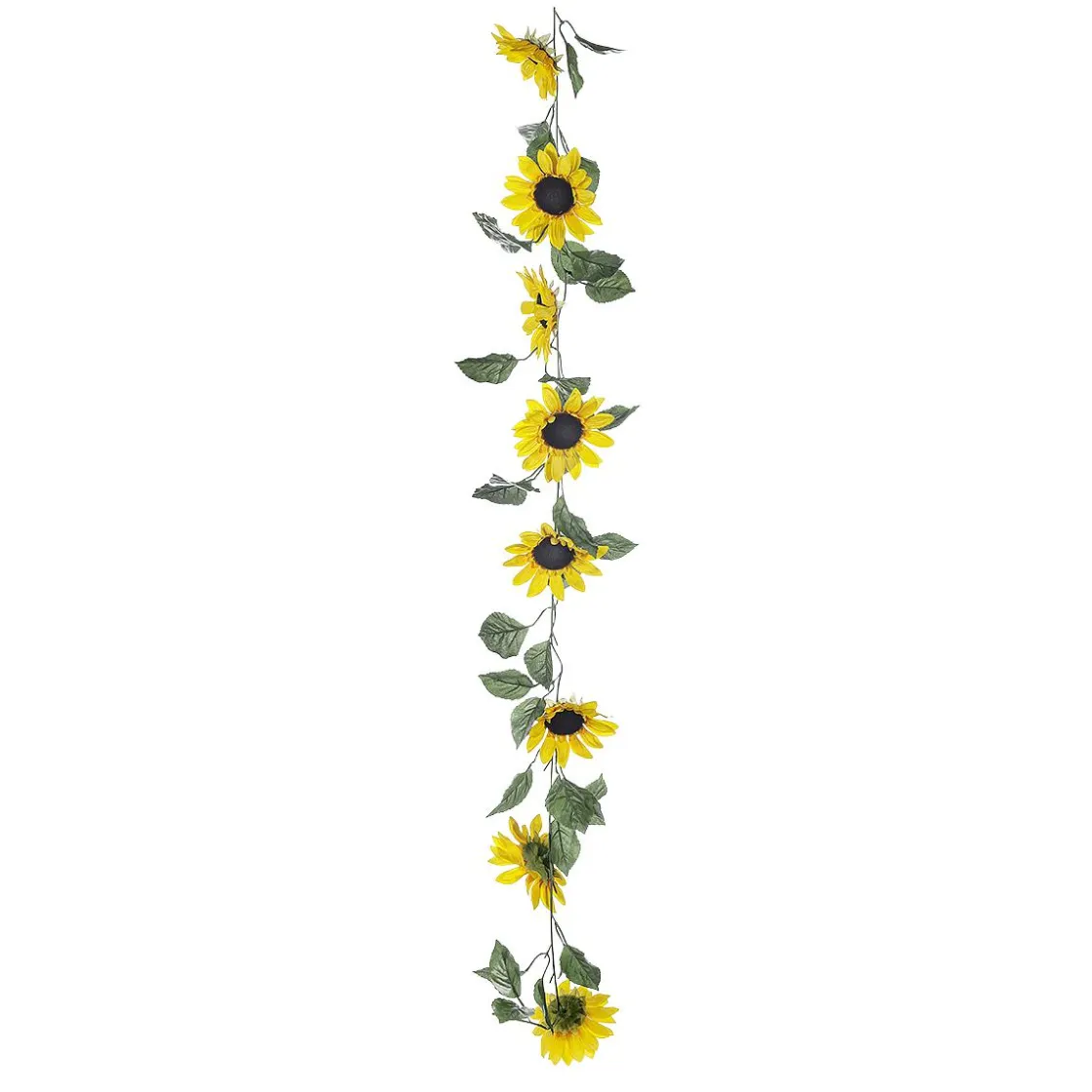 DecoWoerner Decoración De Otoño|Guirnaldas Y Vides>Girasol Artificial Enredadera 10 X 18 X 150 Cm