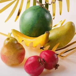 DecoWoerner Frutas>Granadinas Alimento De Imitación, 3 Piezas
