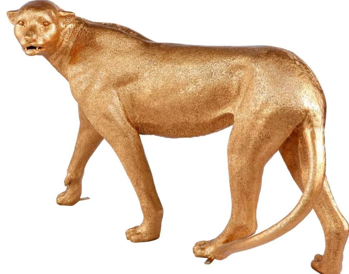 DecoWoerner Decoración De Animales>Guepardo Dorado De 110 Cm Sin Manchas