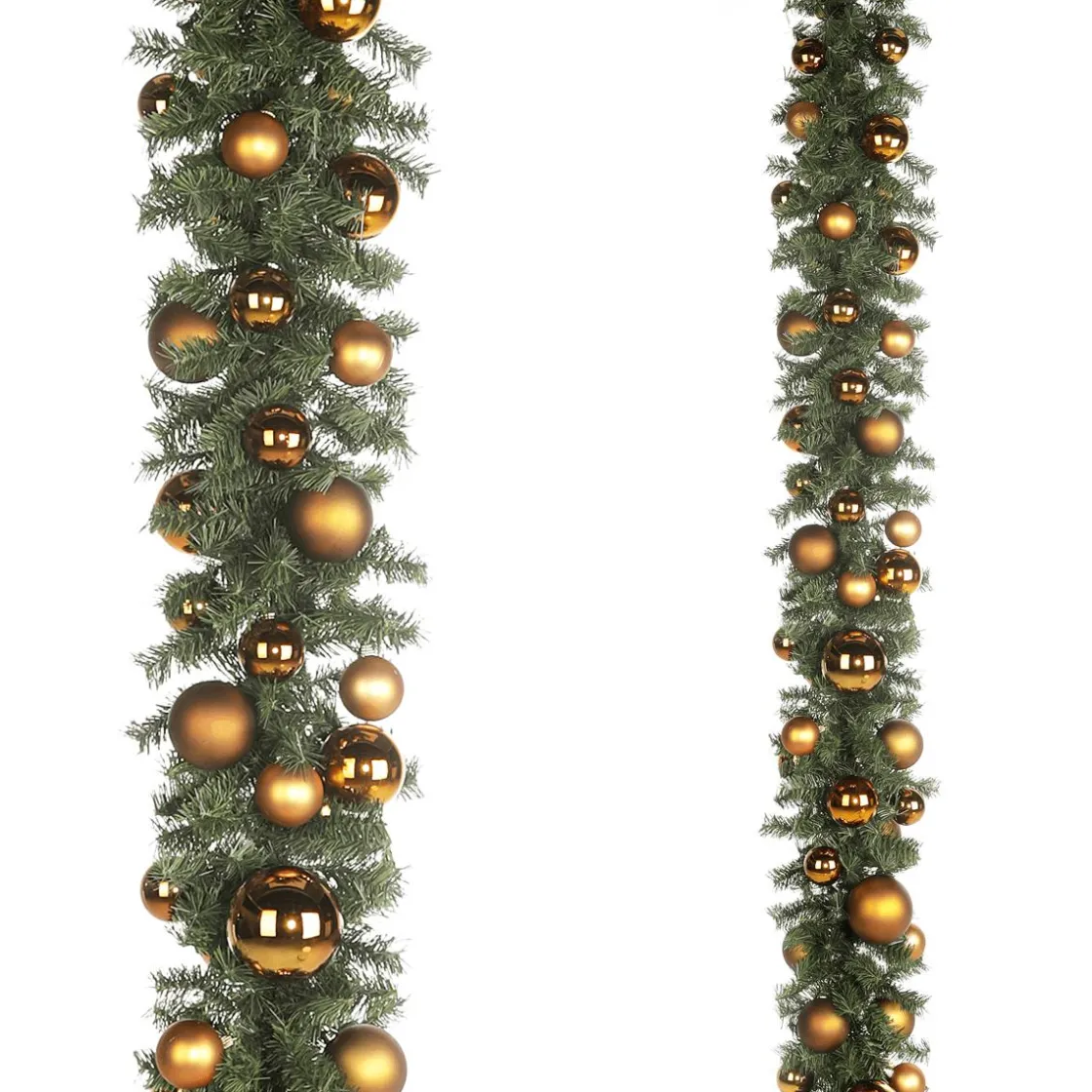 DecoWoerner Guirnaldas Y Vides|Guirnaldas De Navidad>Guirnalda De Abeto Artificial Sin Luz Para Decorar Tú Mismo