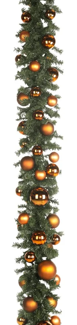 DecoWoerner Guirnaldas Y Vides|Guirnaldas De Navidad>Guirnalda De Abeto Artificial Sin Luz Para Decorar Tú Mismo