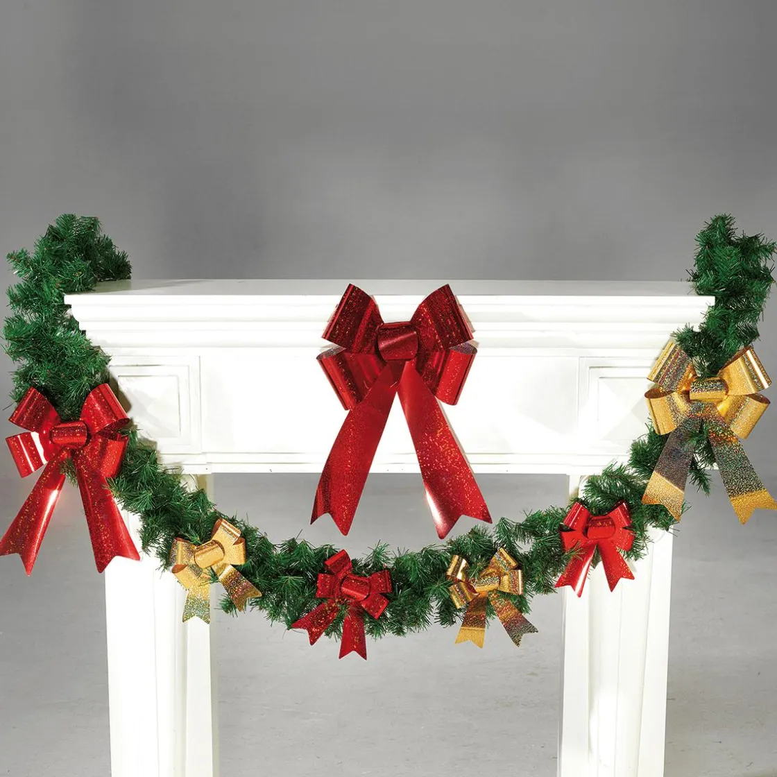 DecoWoerner Guirnaldas De Navidad>Guirnalda De Abeto Basic 270 Cm, Ø 17 Cm