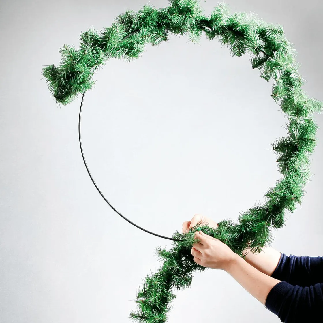 DecoWoerner Guirnaldas De Navidad>Guirnalda De Abeto Basic 270 Cm, Ø 17 Cm