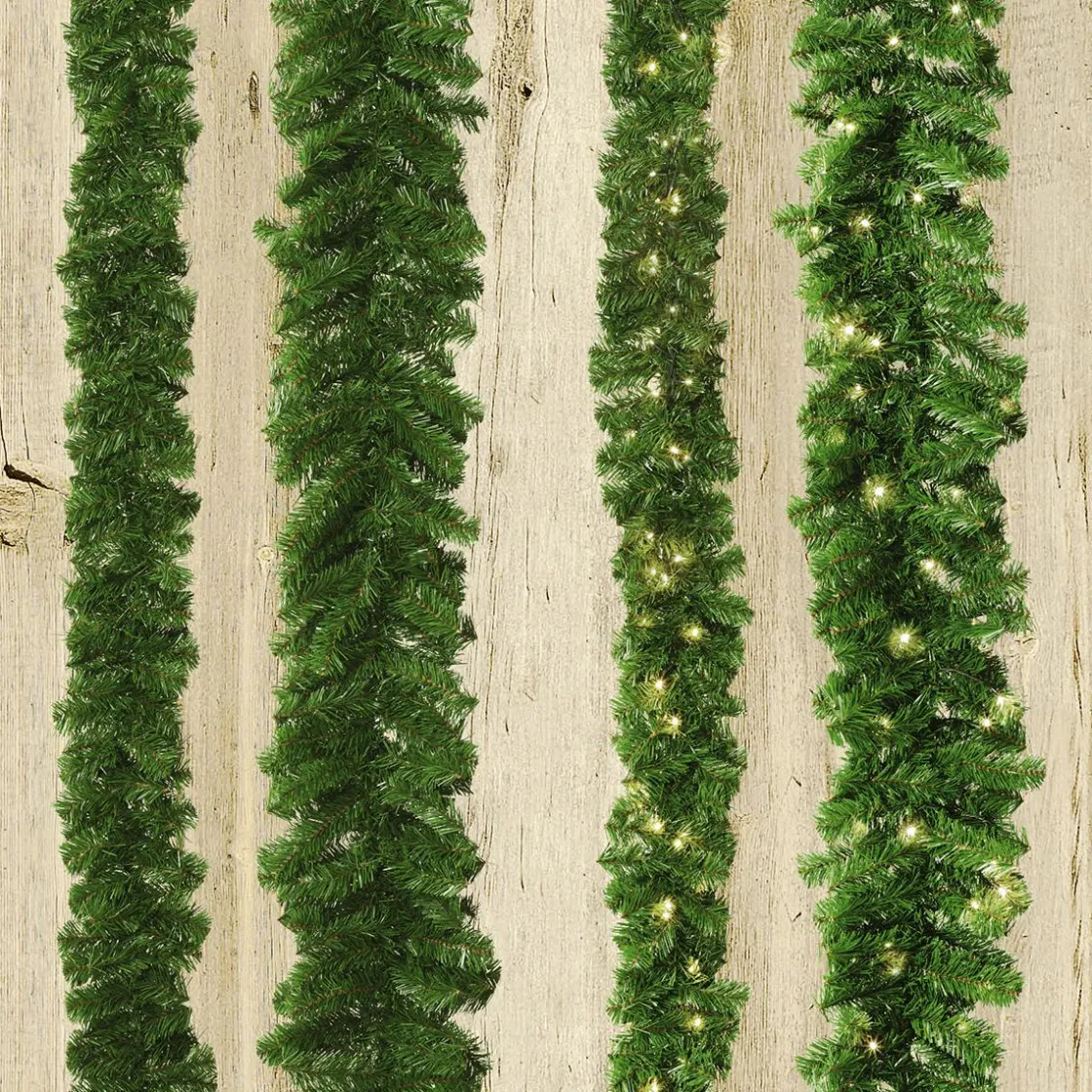 DecoWoerner Guirnaldas De Navidad>Guirnalda De Abeto Basic 270 Cm, Ø 17 Cm