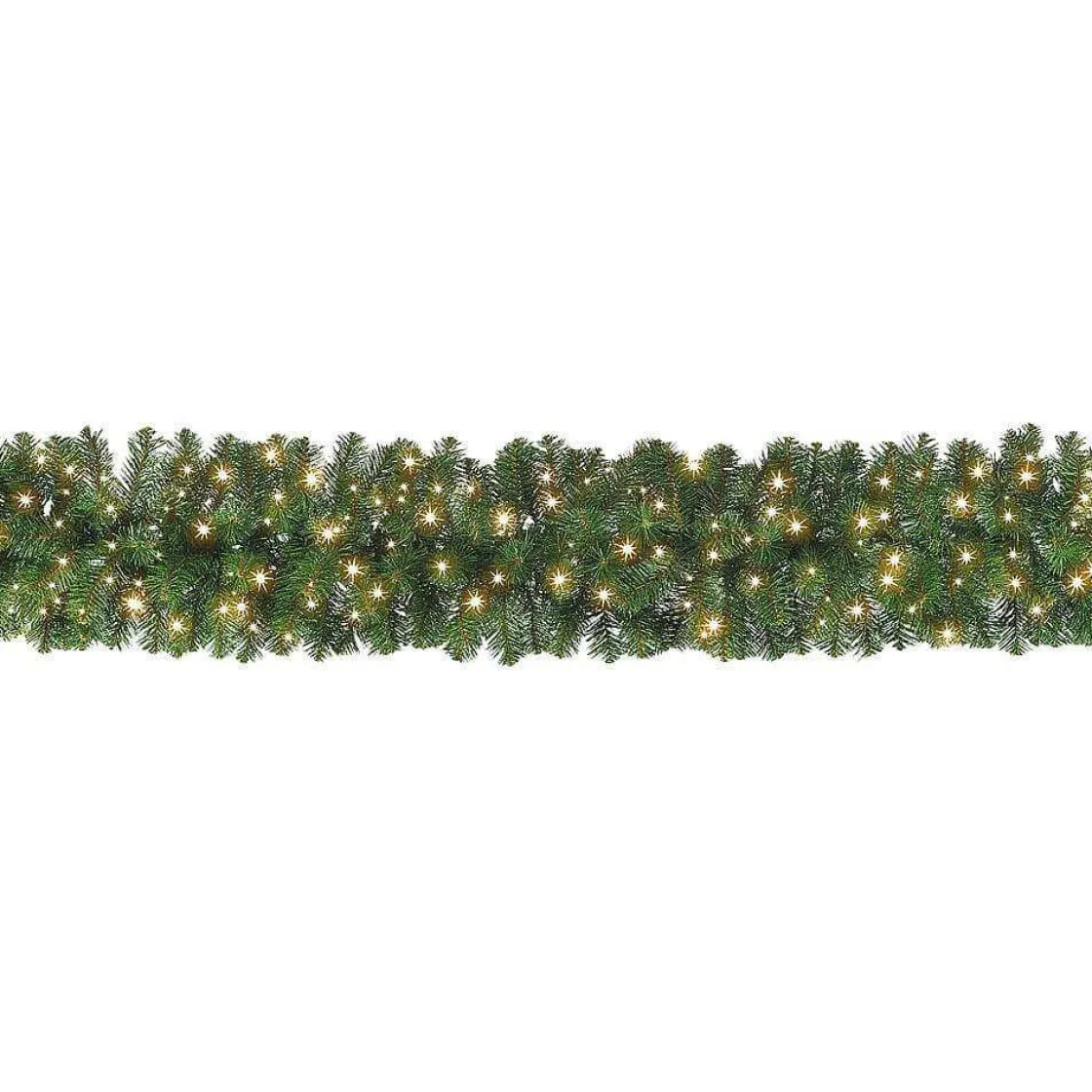 DecoWoerner Guirnaldas De Navidad>Guirnalda De Abeto Deluxe, LED, 270 Cm, Ø 30 Cm