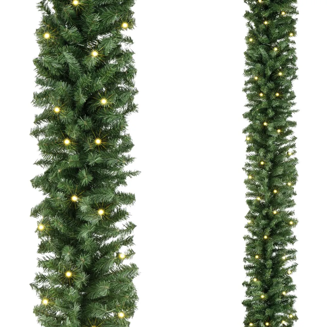 DecoWoerner Guirnaldas De Navidad>Guirnalda De Abeto Estándar, LED, 270 Cm, Ø 30 Cm