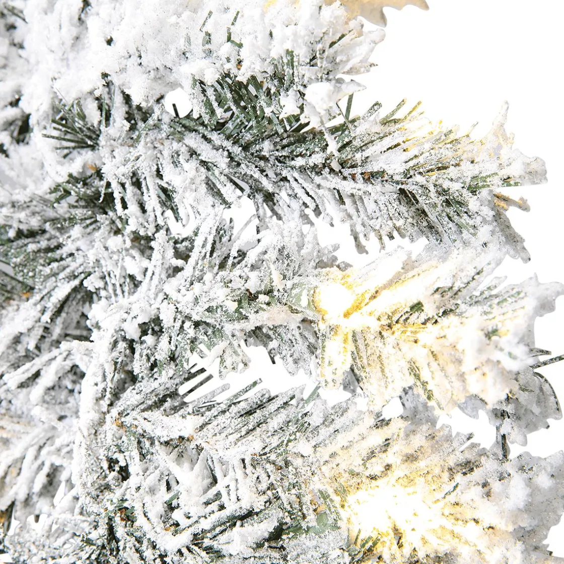 DecoWoerner Guirnaldas De Navidad>Guirnalda De Abetos Con LED IP 20, 270 Cm