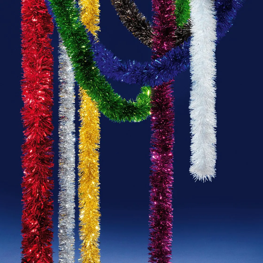 DecoWoerner Decoración Temática>Guirnalda De Espumillón Ø 12 Cm