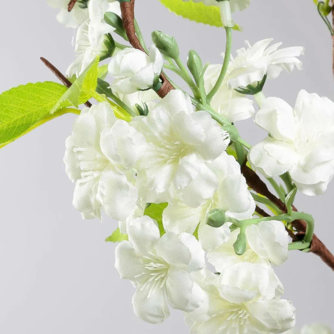 DecoWoerner Decoración De Primavera|Guirnaldas Y Vides>Guirnalda De Flores De Cerezo Artificial 110 Cm