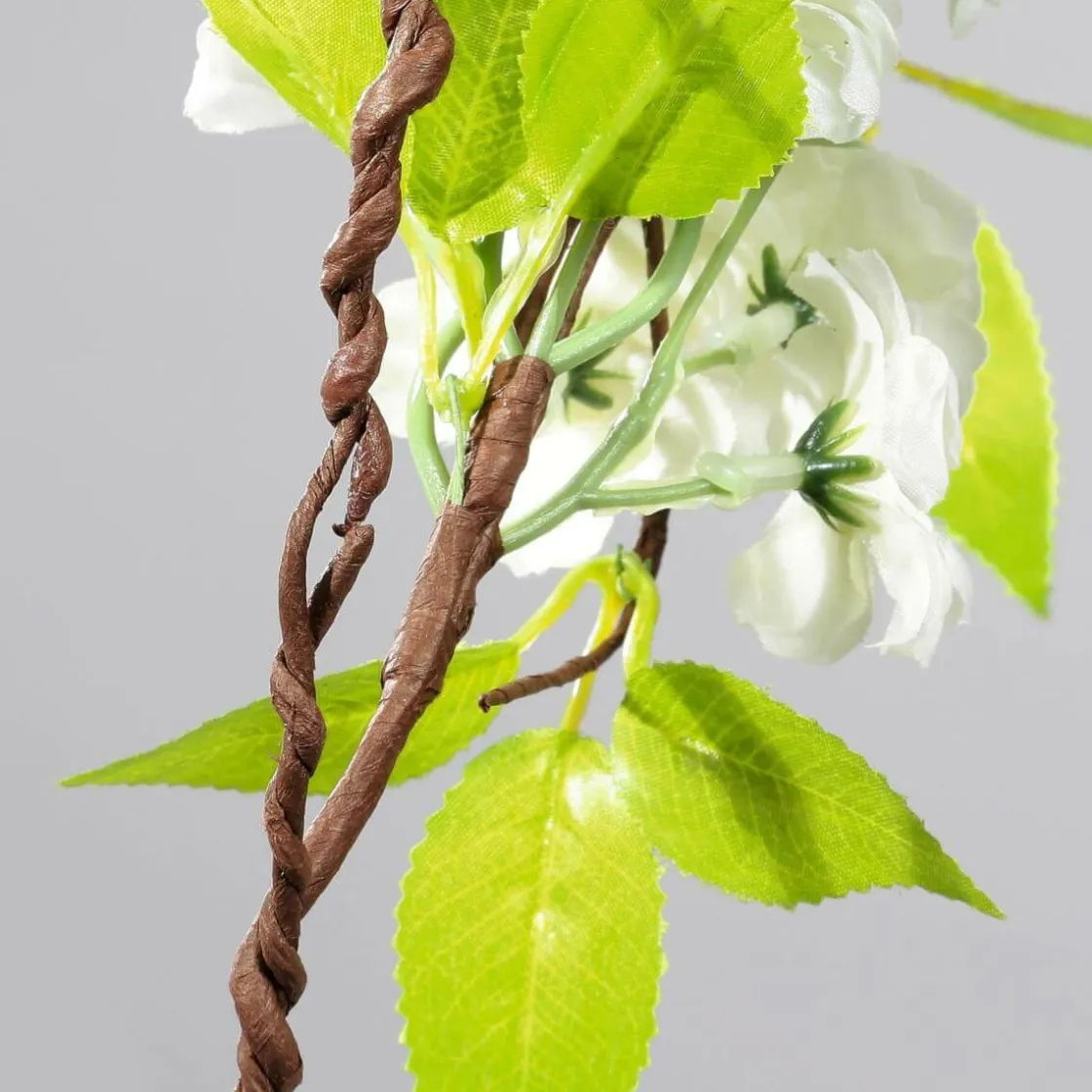 DecoWoerner Decoración De Primavera|Guirnaldas Y Vides>Guirnalda De Flores De Cerezo Artificial 110 Cm