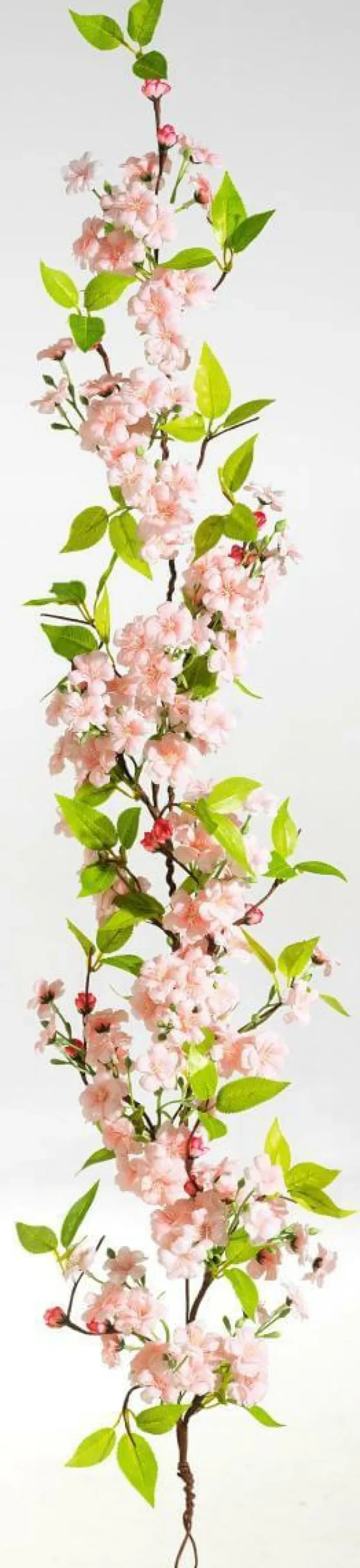 DecoWoerner Decoración De Primavera|Guirnaldas Y Vides>Guirnalda De Flores De Cerezo Artificial , 110 Cm
