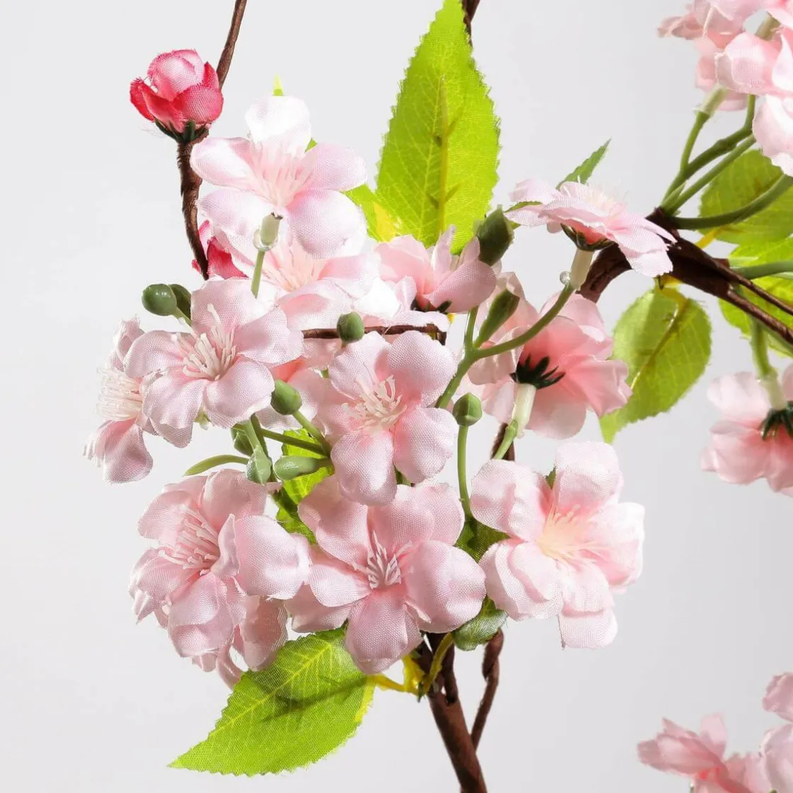DecoWoerner Decoración De Primavera|Guirnaldas Y Vides>Guirnalda De Flores De Cerezo Artificial , 110 Cm
