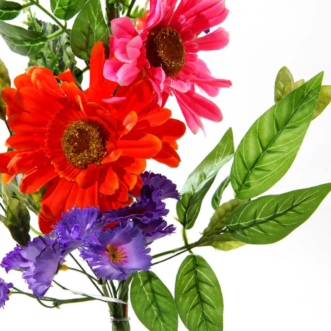 DecoWoerner Decoración De Verano|Decoración De Primavera>Guirnalda De Gerbera Artificial, Longitud 180 Cm