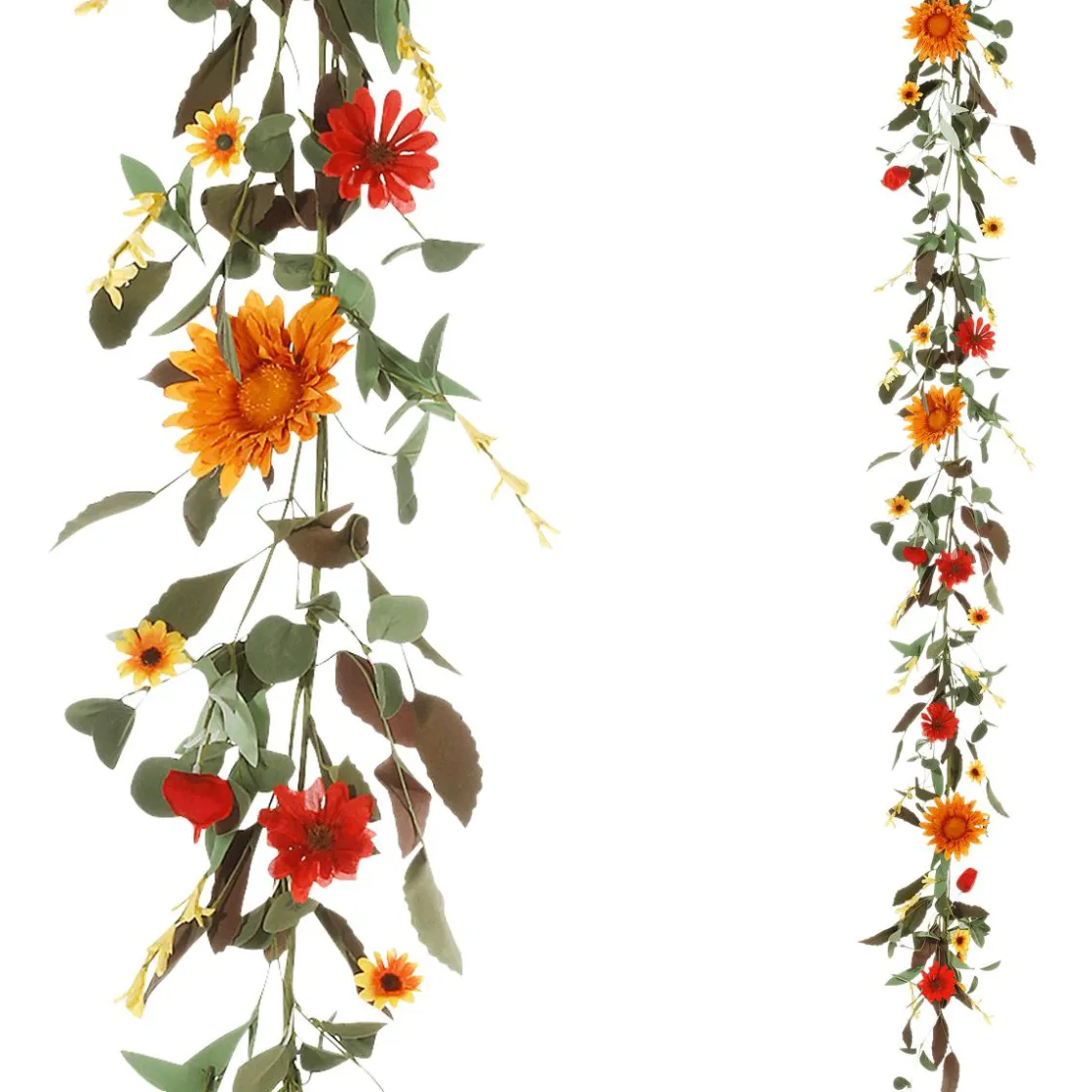 DecoWoerner Decoración De Verano|Decoración De Primavera>Guirnalda De Gerberas Artificiales Enredadera Artificial 183 Cm