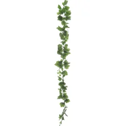 DecoWoerner Decoración De Otoño|Guirnaldas Y Vides>Guirnalda De Hojas De Parra Artificial , 160 Cm