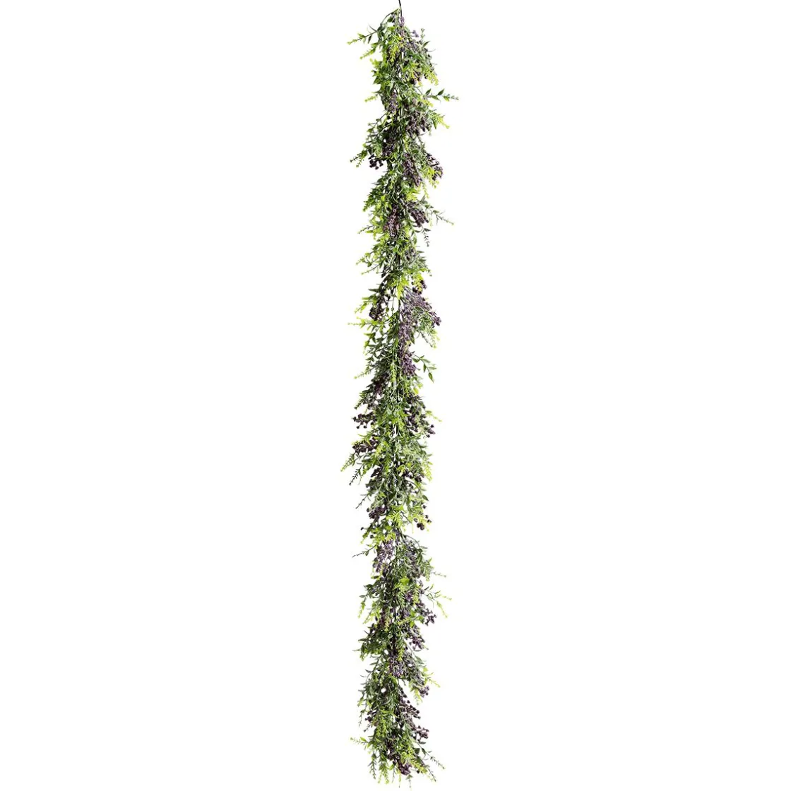 DecoWoerner Guirnaldas Y Vides>Guirnalda De Lavanda Artificial, Longitud 135 Cm