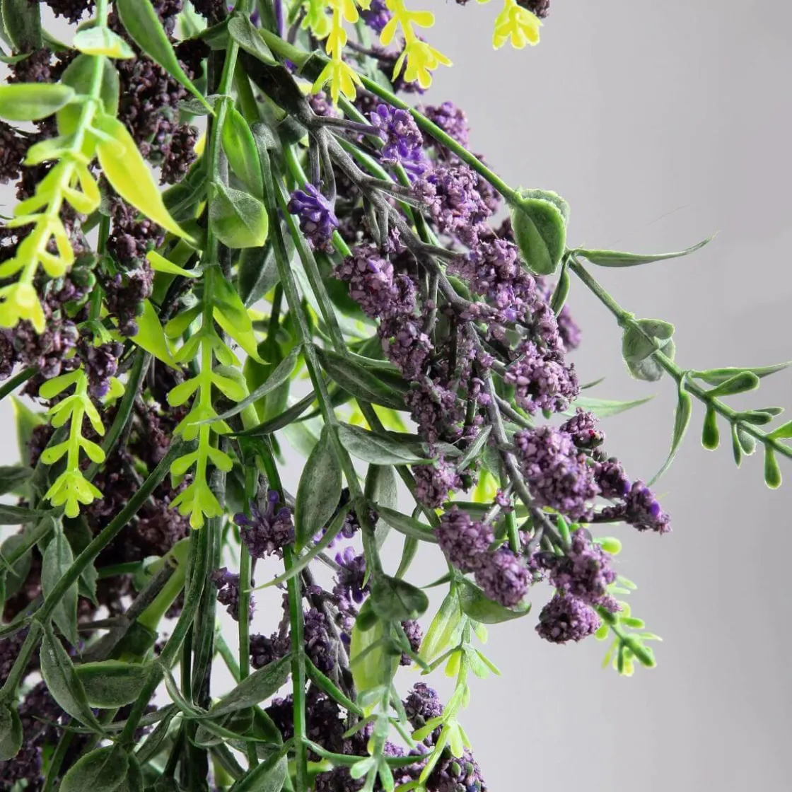DecoWoerner Guirnaldas Y Vides>Guirnalda De Lavanda Artificial, Longitud 135 Cm