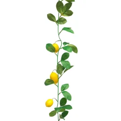 DecoWoerner Guirnaldas Y Vides>Guirnalda De Limones Artificiales De 180 Cm