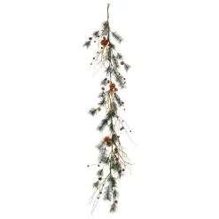DecoWoerner Decoración De Invierno|Decoración De Otoño>Guirnalda De Pino Deco 15x145 Cm